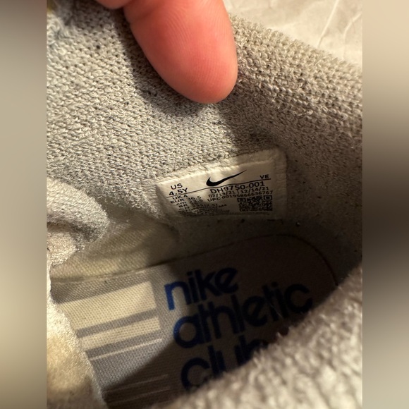 Nike Dunk High Light Smoke Grey Gym Red size 4.5Y - Picture 16 of 16